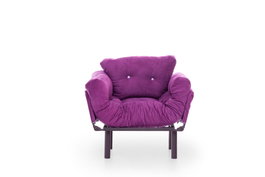 Atelier Del Sofa Nitta Single - Púrpura